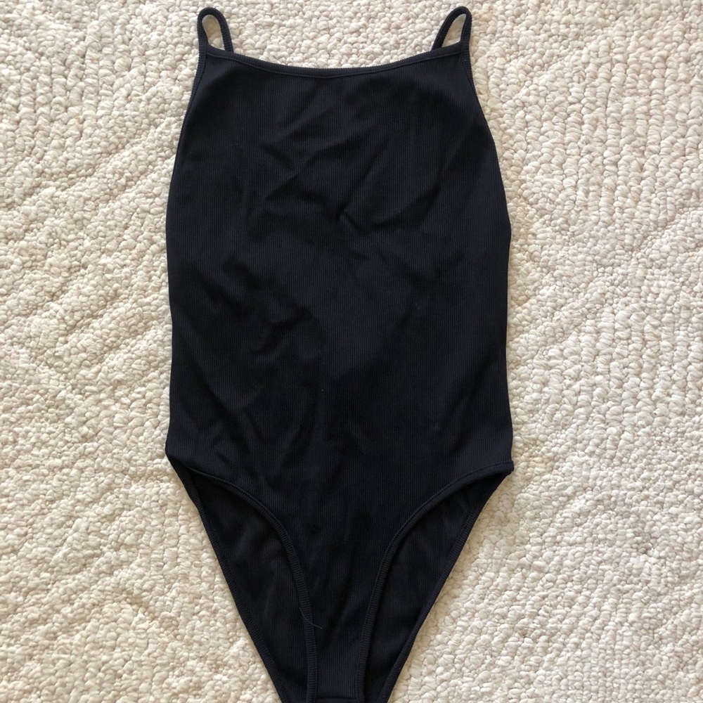 Black Zara bodysuit